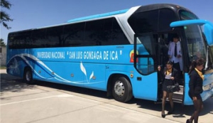 Livraison de 9 bus Yutong à Universidad Nacional “San Luis Gonzaga” de ICA